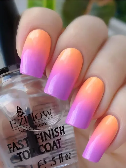 EzFlow Быстросохнущее верхнее покрытие для лака Fast Finish, вариант, фото 6