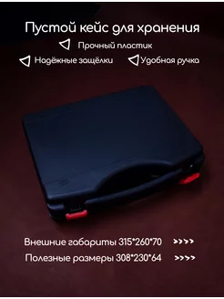 Кейс универсальный пластиковый для инструмента 31,5х7х26 см Кожедельниковъ 178704459 купить за 590 ₽ в интернет-магазине Wildberries