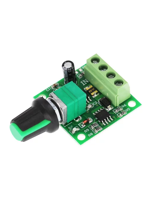 GSMIN ШИМ PWM регулятор скорости двигателя 1.8 6 12В, 2A, вариант, фото 2