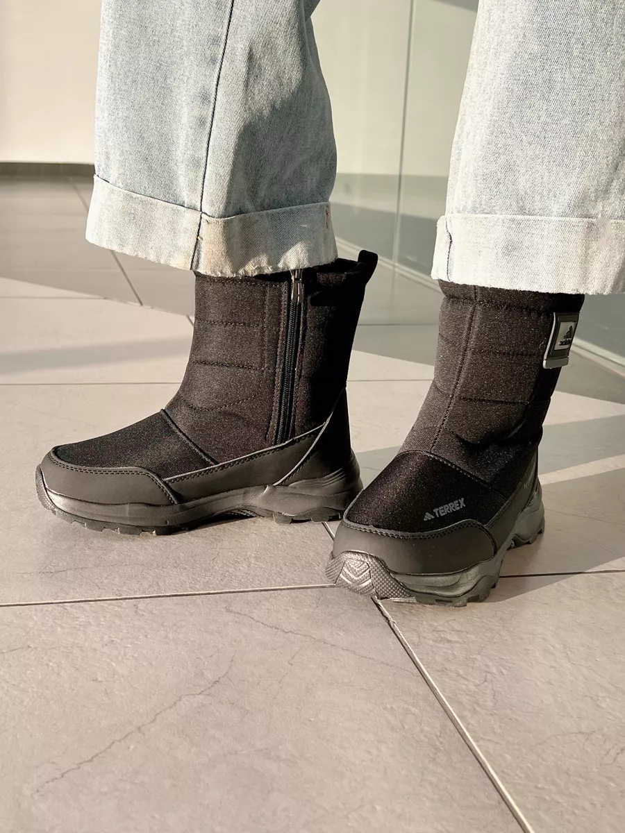 Дутики Adidas Terrex женские высокие Ботинки обувь зимние SFM Sneakers178726840 купить за 2 624 ₽ в интернет-магазине Wildberries