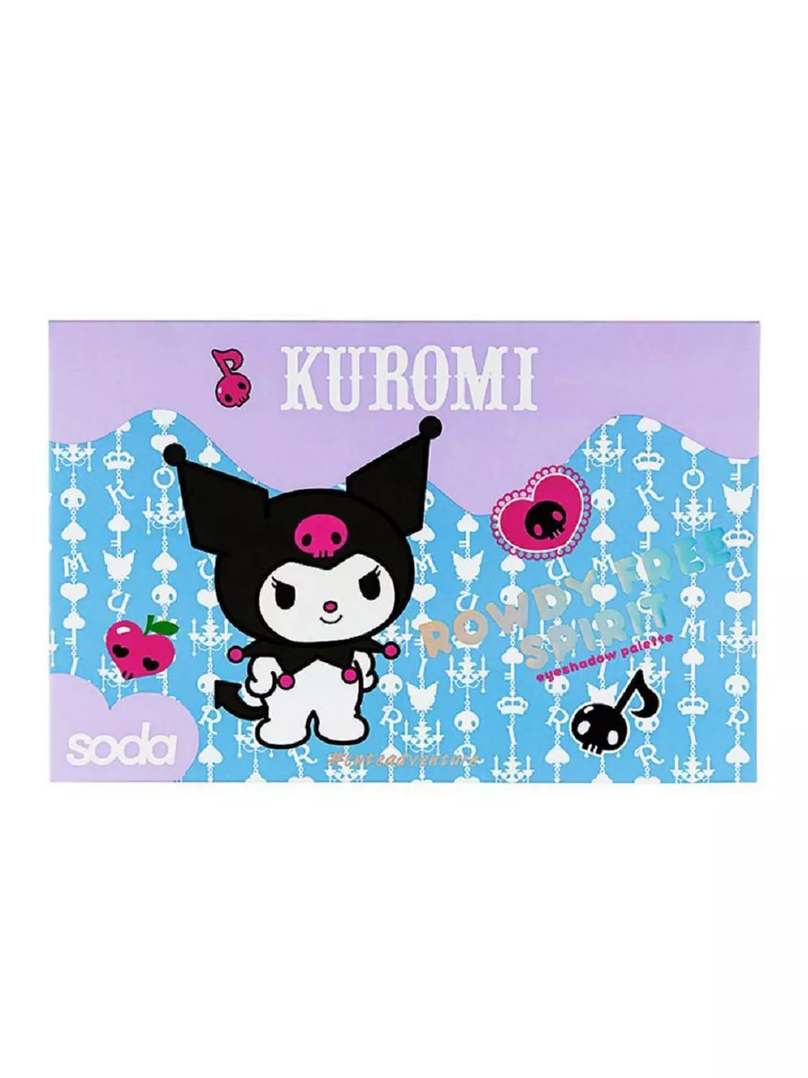 Палетка теней ROWDY FREE SPIRIT Hello kitty Soda 178737321 купить за 1 351  ₽ в интернет-магазине Wildberries