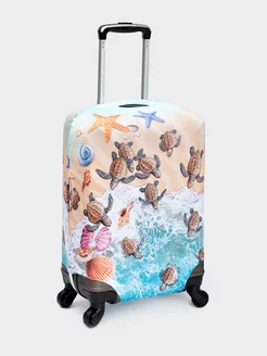 Чехол для чемодана с принтом размер S MF 178763264 купить за 871 ₽ в интернет-магазине Wildberries