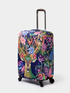 Чехол для чемодана с принтом размер S MF 178764681 купить за 828 ₽ в интернет-магазине Wildberries
