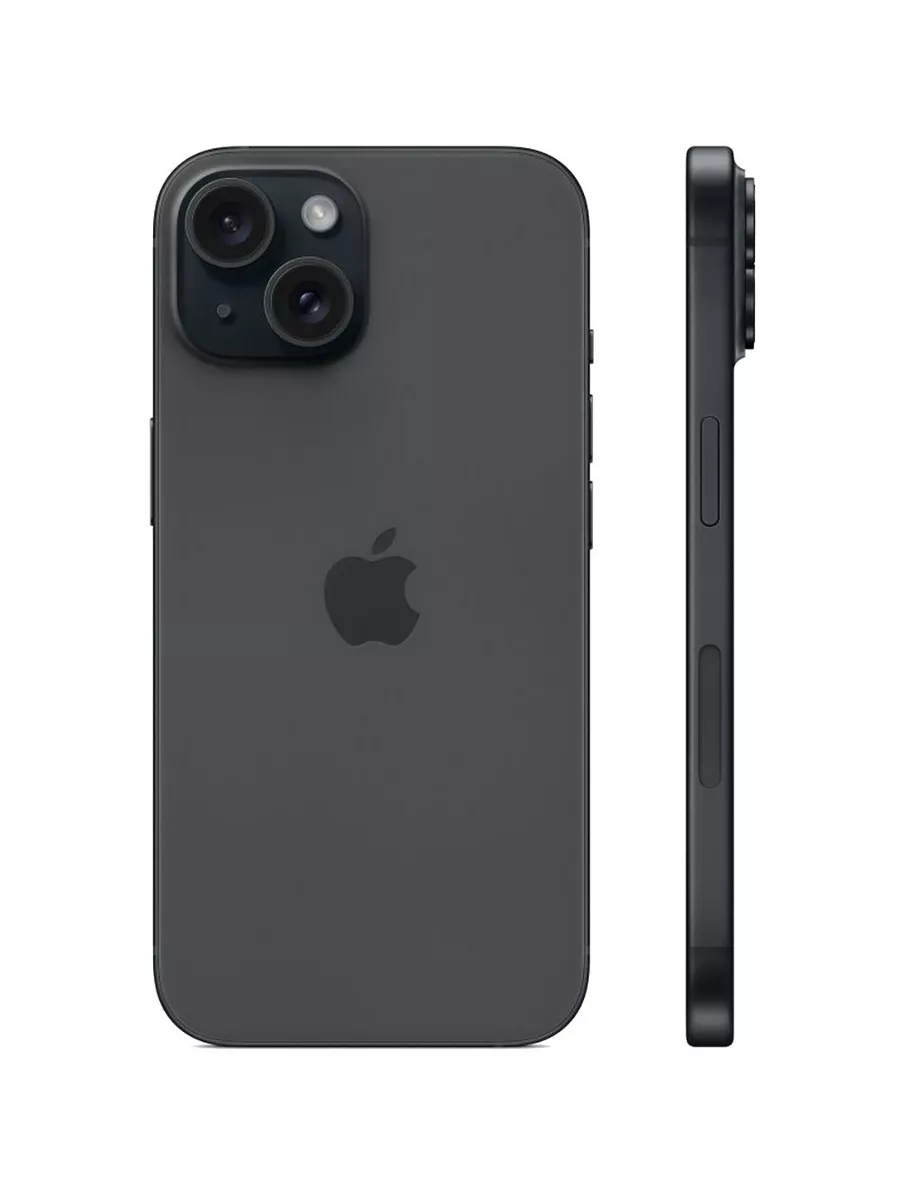 Смартфон Apple iPhone 15 128GB Black Apple 178786433 купить за 72 155 ₽ в  интернет-магазине Wildberries