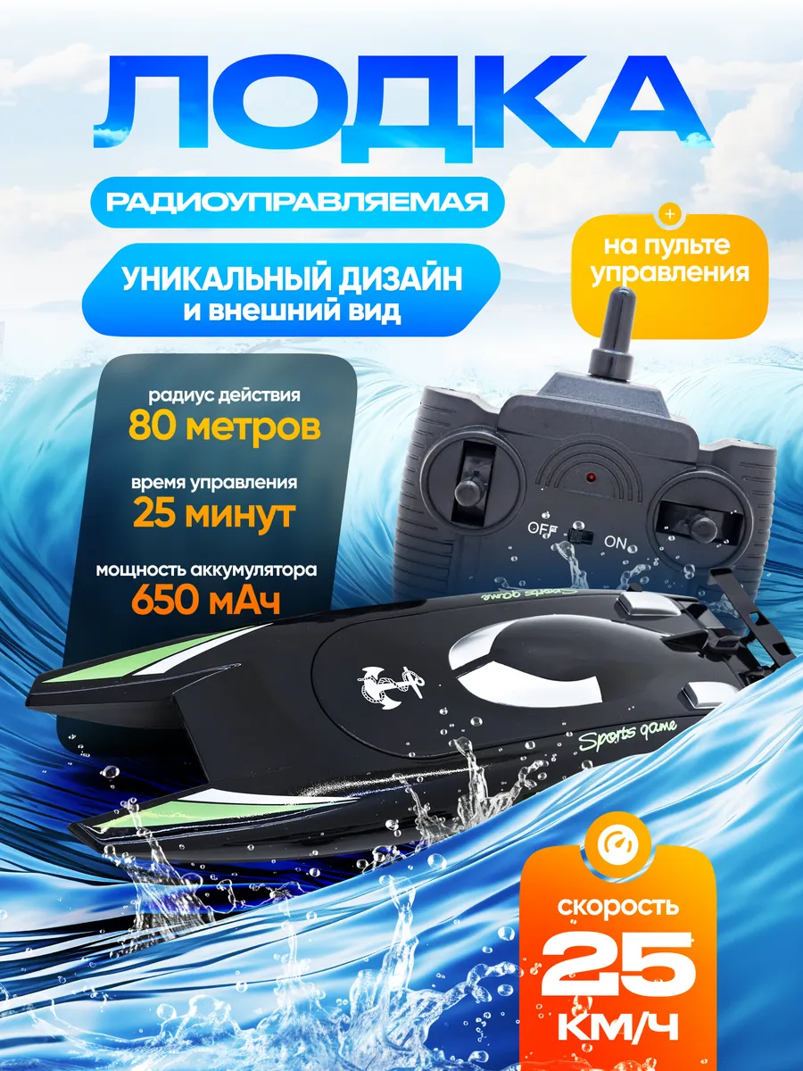 Лодка радиоуправляемая
