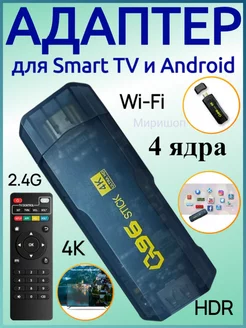 Приставка-адаптер Q96 Stick для Smart TV ОПМИР 178792710 купить за 1 907 ₽ в интернет-магазине Wildberries