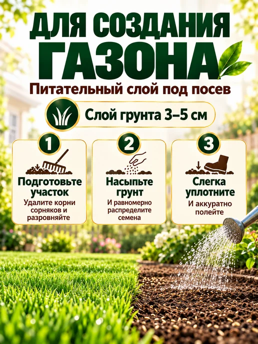 Огородник Грунт универсальный земля для цветов 60 л больше чем 50 л, 60 л, 50 л, фото 8
