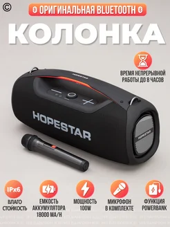 Беспроводная музыкальная колонка A60 Hopestar 178800389 купить за 9 787 ₽ в интернет-магазине Wildberries