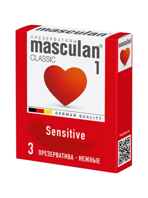 Masculan Презервативы Masculan Sensitive plus 10 шт, 3 шт