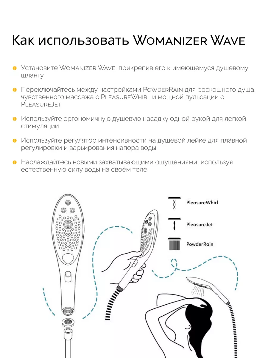 Лейка для душа Hansgrohe Wave черная ручной душ насадка Womanizer 178821727  купить за 19 525 ₽ в интернет-магазине Wildberries