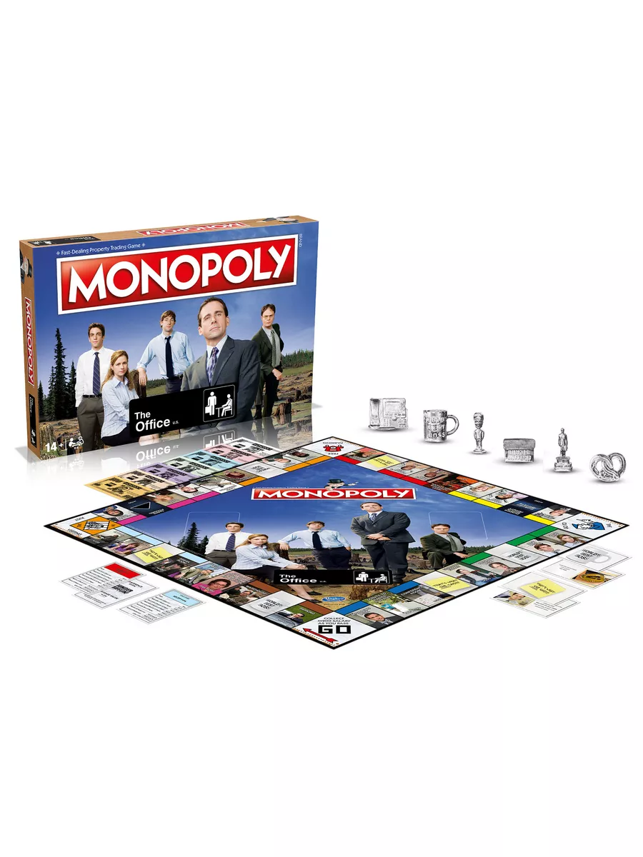 The Office Офис Monopoly на английском языке Winning Moves 178842473 купить  за 5 358 ₽ в интернет-магазине Wildberries