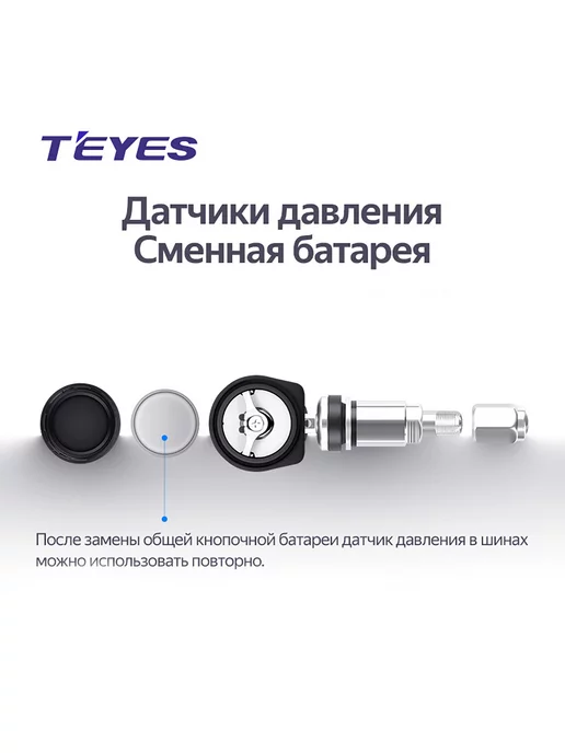 teyes TPMS Система контроля давления в шинах, вариант, фото 7