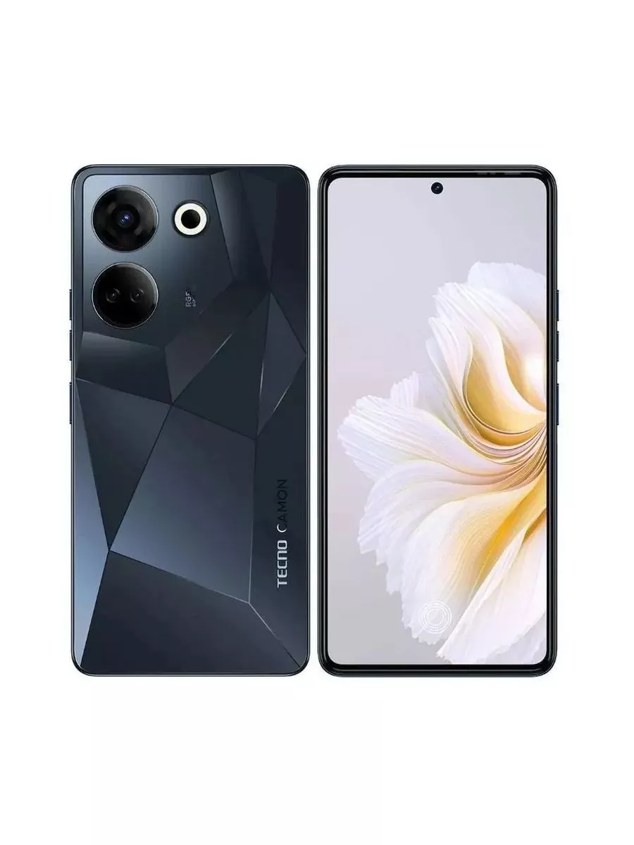 Смартфон TECNO Camon 20 8/256Gb Черный Tecno 178853077 купить в  интернет-магазине Wildberries