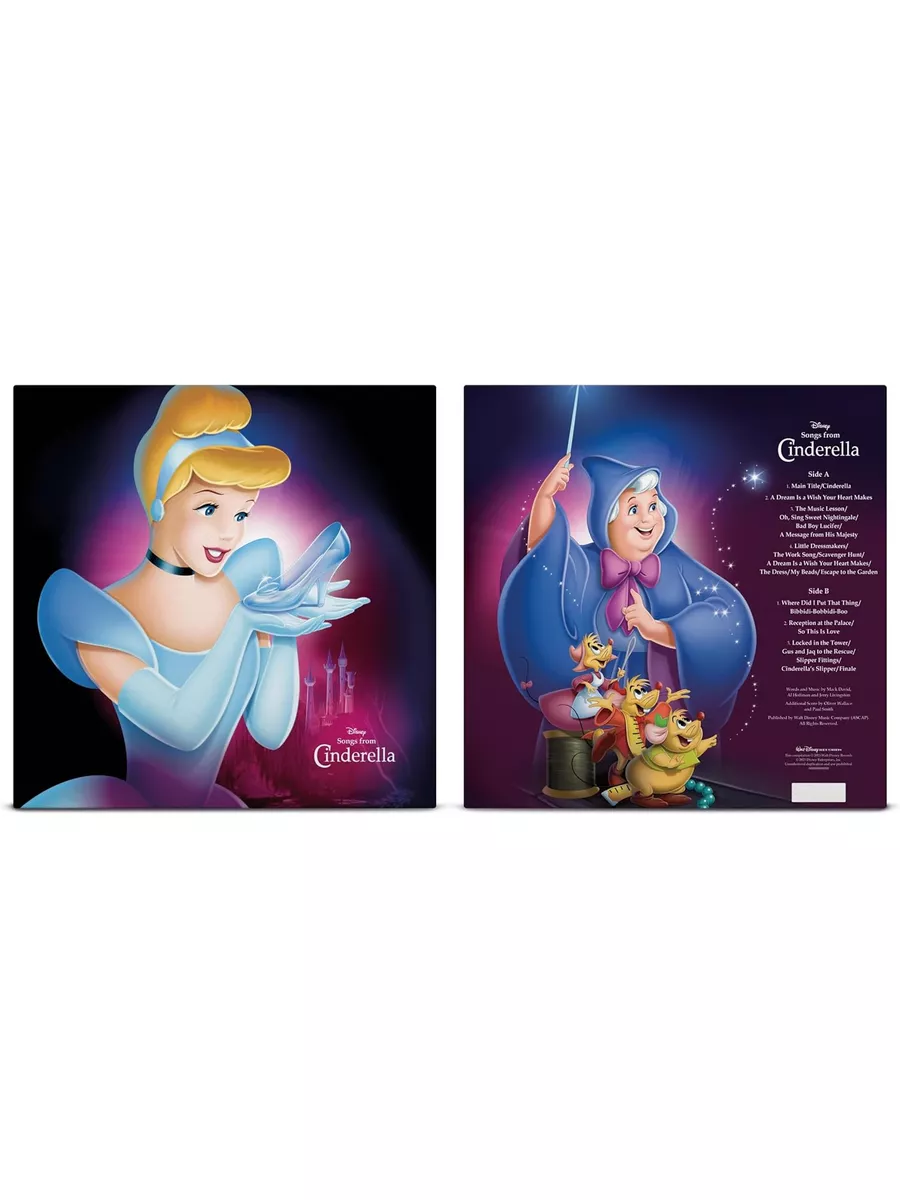 Disney Songs From Cinderella (LP) Золушка Spika Music 178872292 купить в  интернет-магазине Wildberries