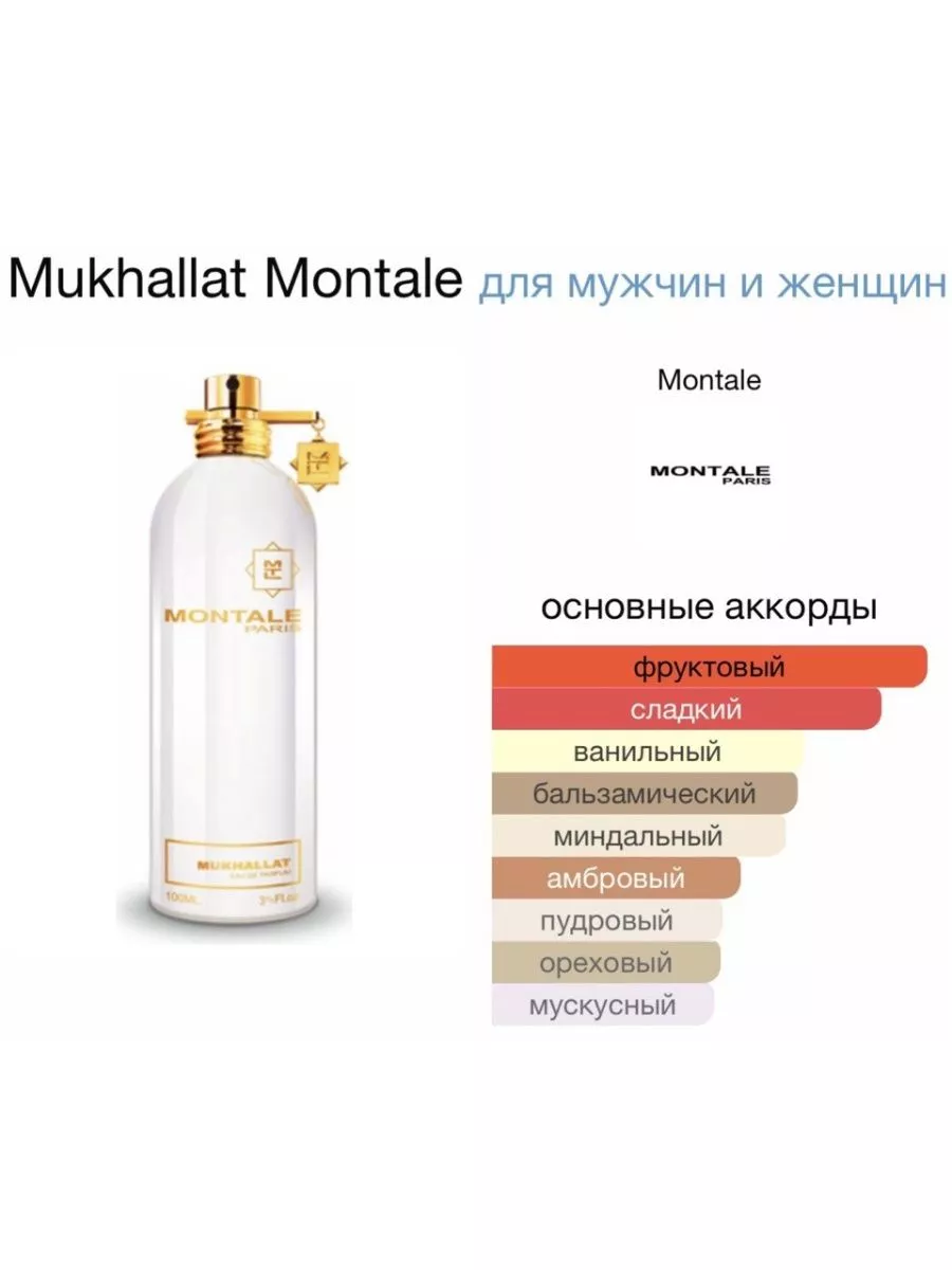 Mukhallat 100мл, Монталь Мукхалат MONTALE 178898364 купить в  интернет-магазине Wildberries