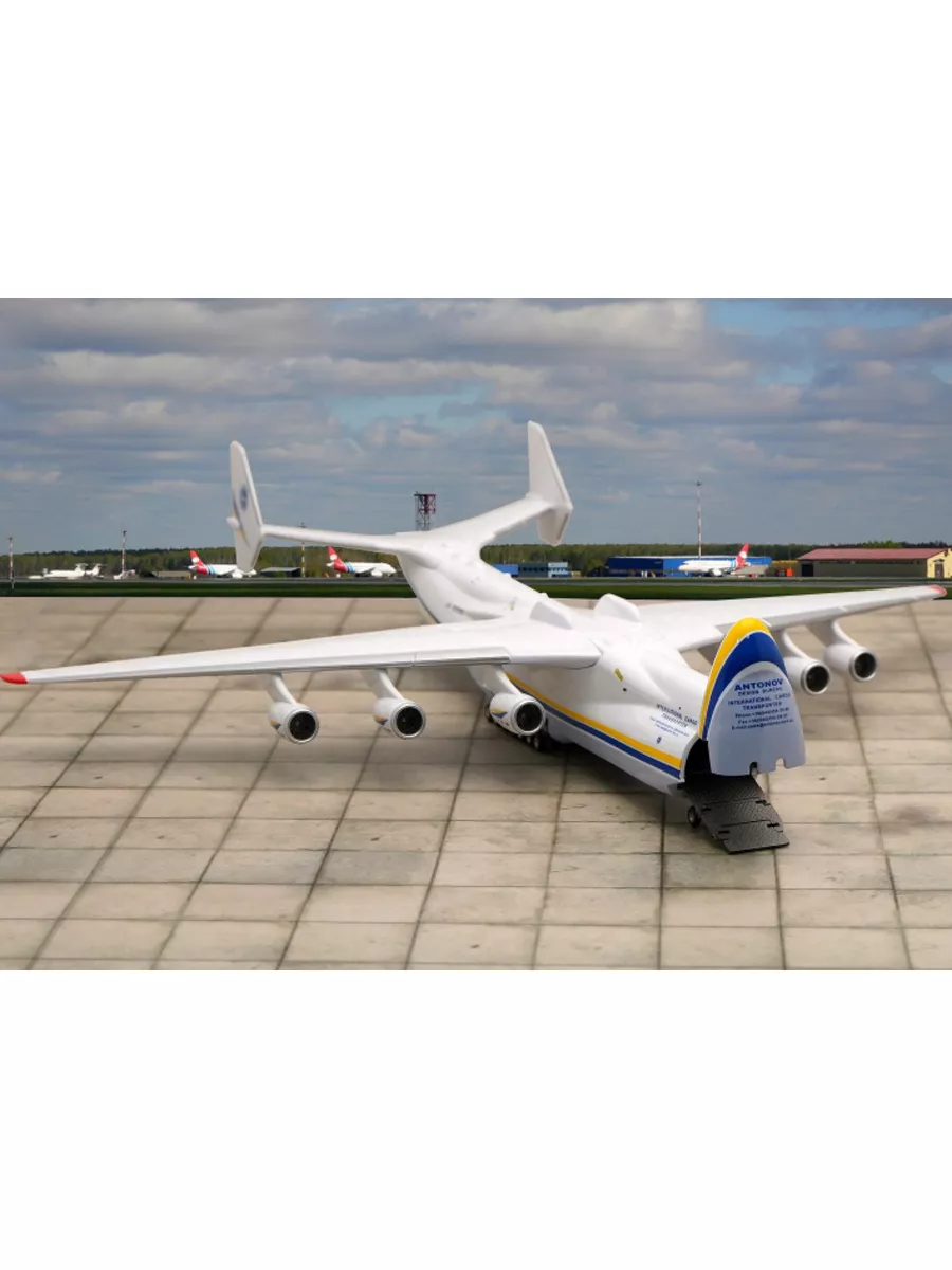 Модель самолёта Ан-225 Мрия. Крылья 178902246 купить в интернет-магазине  Wildberries