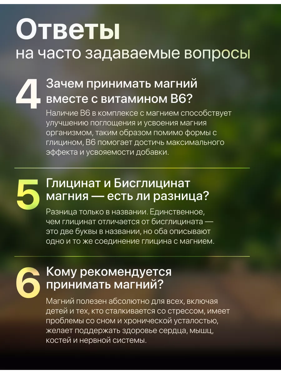 Магний Хелат глицинат с витамином В6 400мг HealthEssence 178909748 купить в  интернет-магазине Wildberries