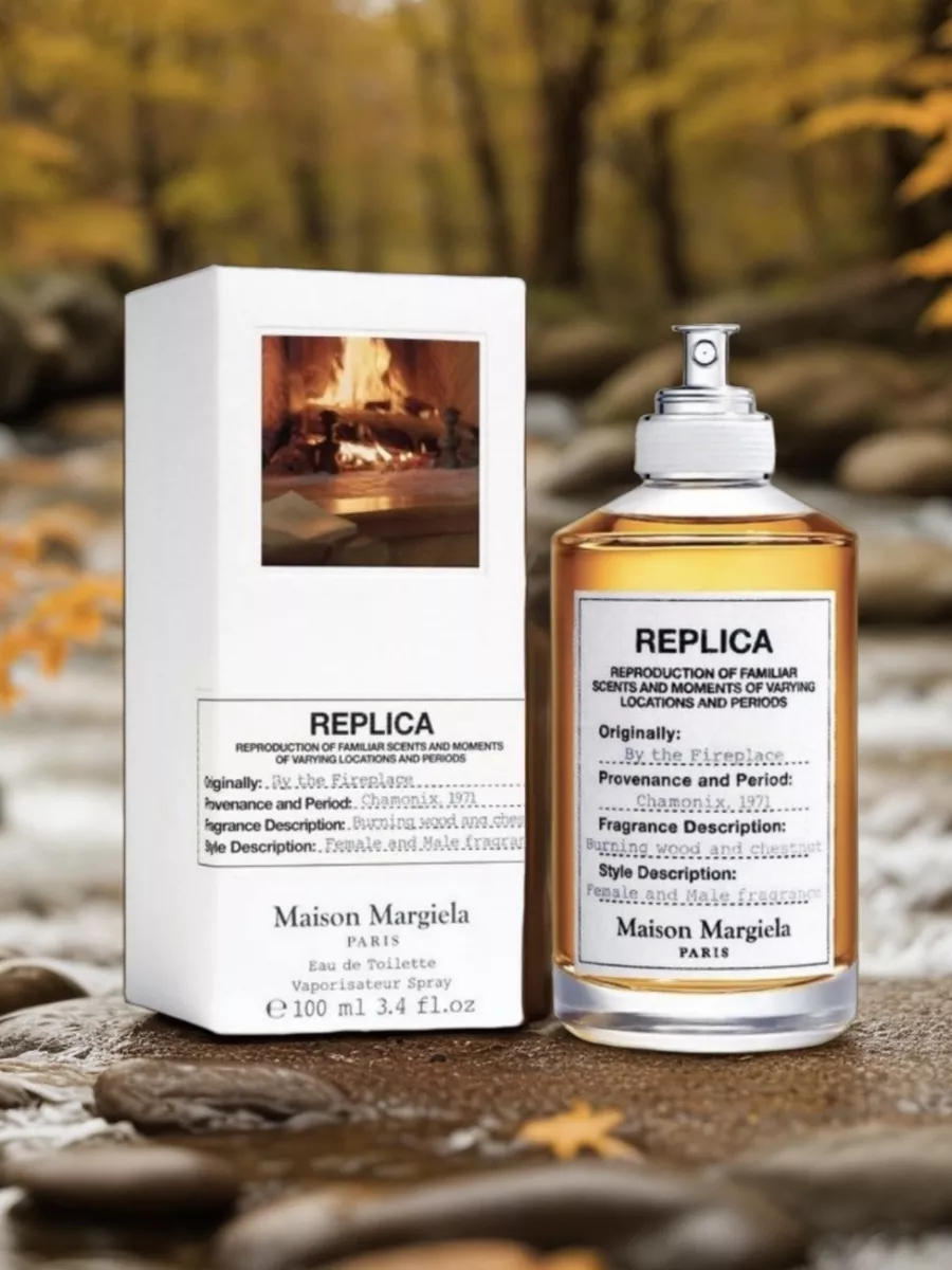 Духи Реплика By the Fireplace Майсон Маргиела 100 мл Replica 178925642  купить за 1 418 ₽ в интернет-магазине Wildberries