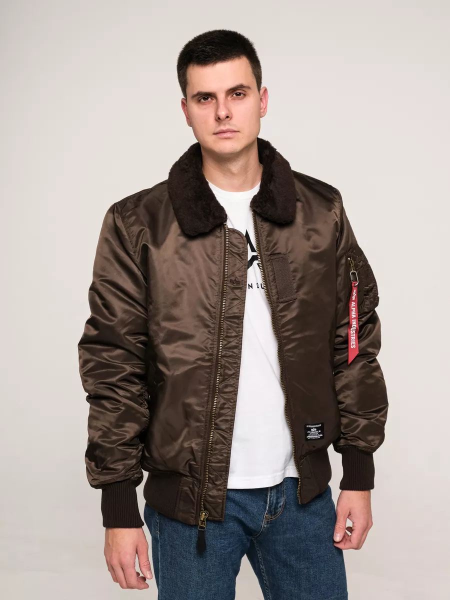 Бомбер утепленный B-15 MOD Alpha Industries 178927083 купить в