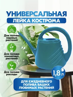 Лейка для цветов Кострома пластик 178937494 купить за 287 ₽ в интернет-магазине Wildberries