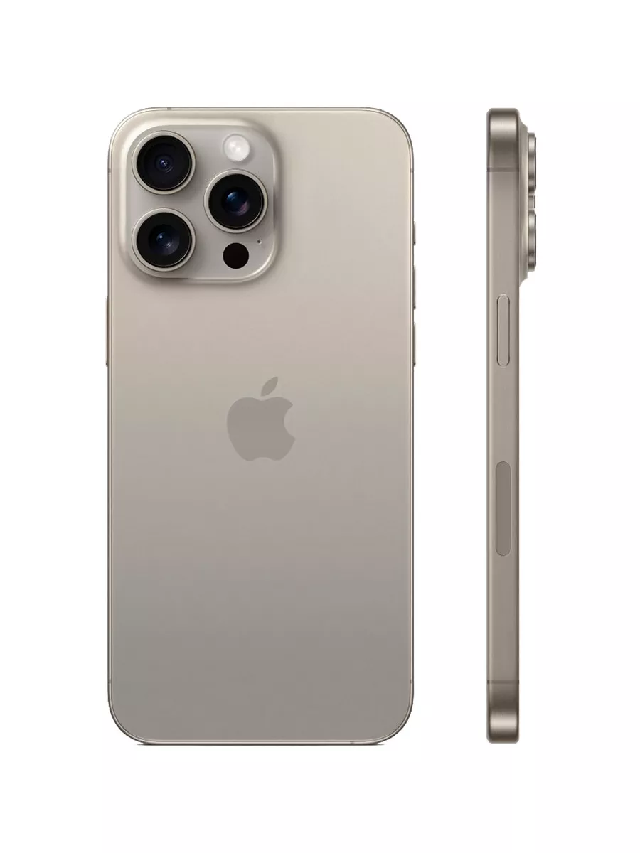 Смартфон iPhone 15 Pro Max 512ГБ Natural Titanium SIM+eSIM Appple 178943741  купить за 159 039 ₽ в интернет-магазине Wildberries