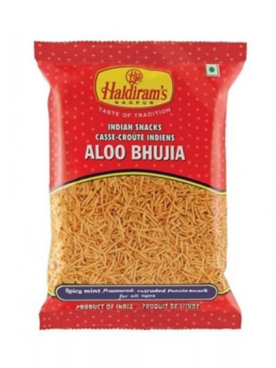 халдирам Снэк Алу Бхуджия (Haldiram Aloo Bhujia), 200 г
