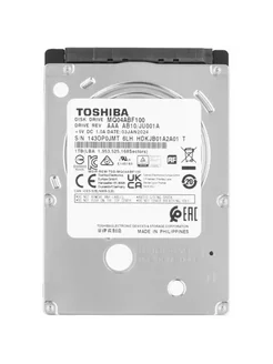 Жесткий диск HDD, 1 ТБ, 2.5", 5400 об.мин (MQ04ABF100) Toshiba 178970492 купить за 5 056 ₽ в интернет-магазине Wildberries