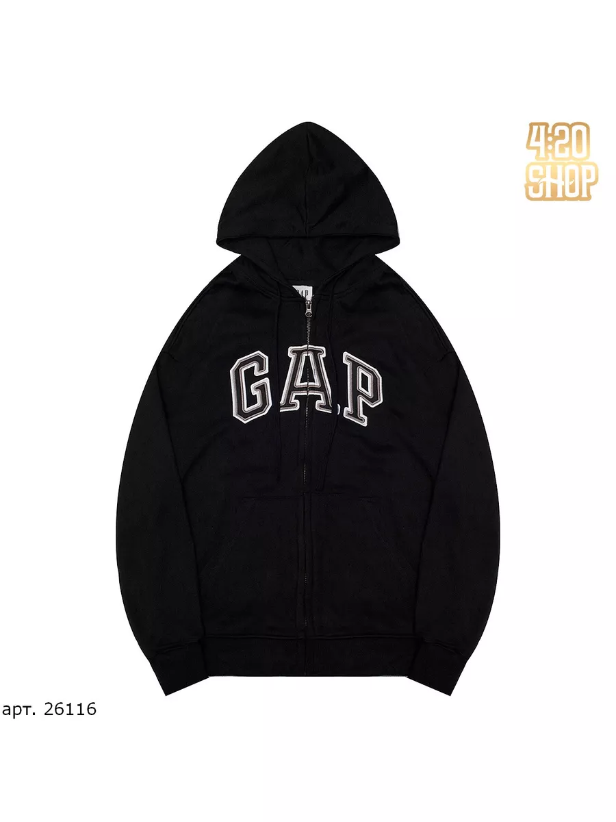 Zip-худи GAP 4:20 Shop 178974664 купить за 3 386 ₽ в интернет-магазине  Wildberries