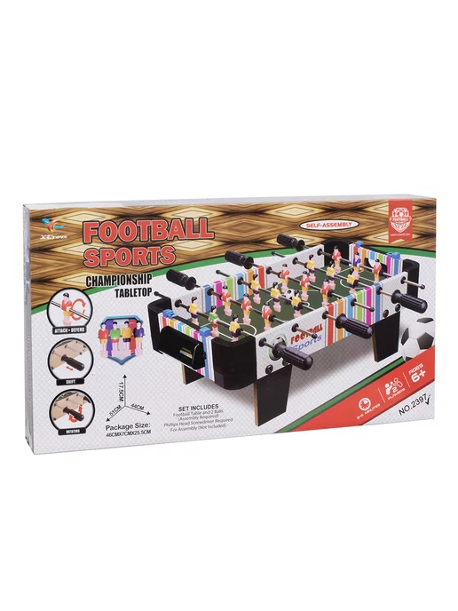Игроград Настольная игра Футбол, зеленый, в упаковке 1,9 кг, фото 5