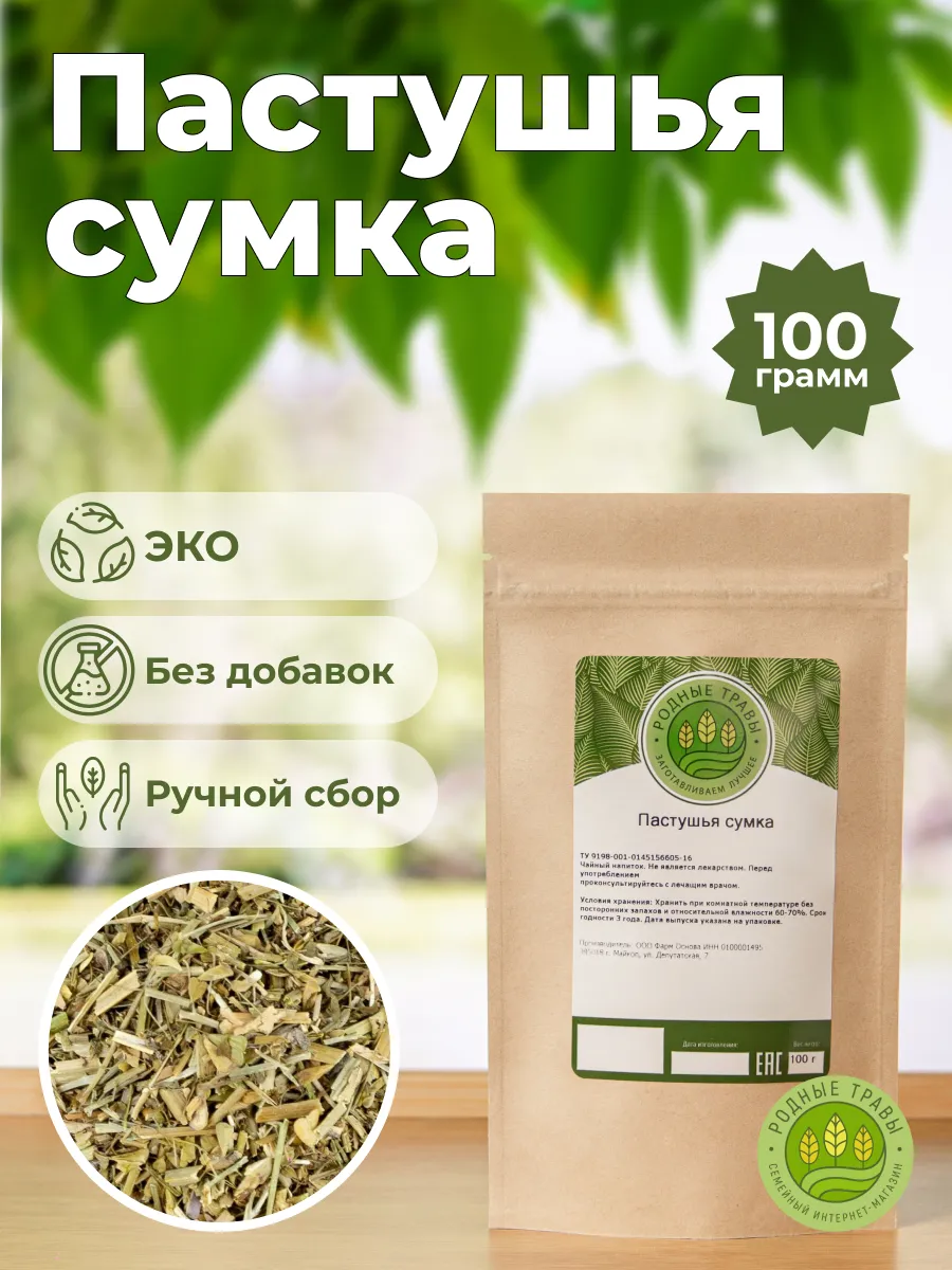 Пастушья сумка трава