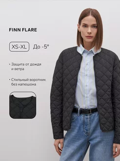 Стеганая куртка на осень ультралайт Finn Flare 179007578 купить за 2 838 ₽ в интернет-магазине Wildberries