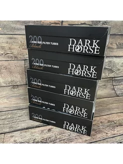 гильзы сигаретные 1000шт Black Dark horse 179017558 купить за 1 011 ₽ в интернет-магазине Wildberries