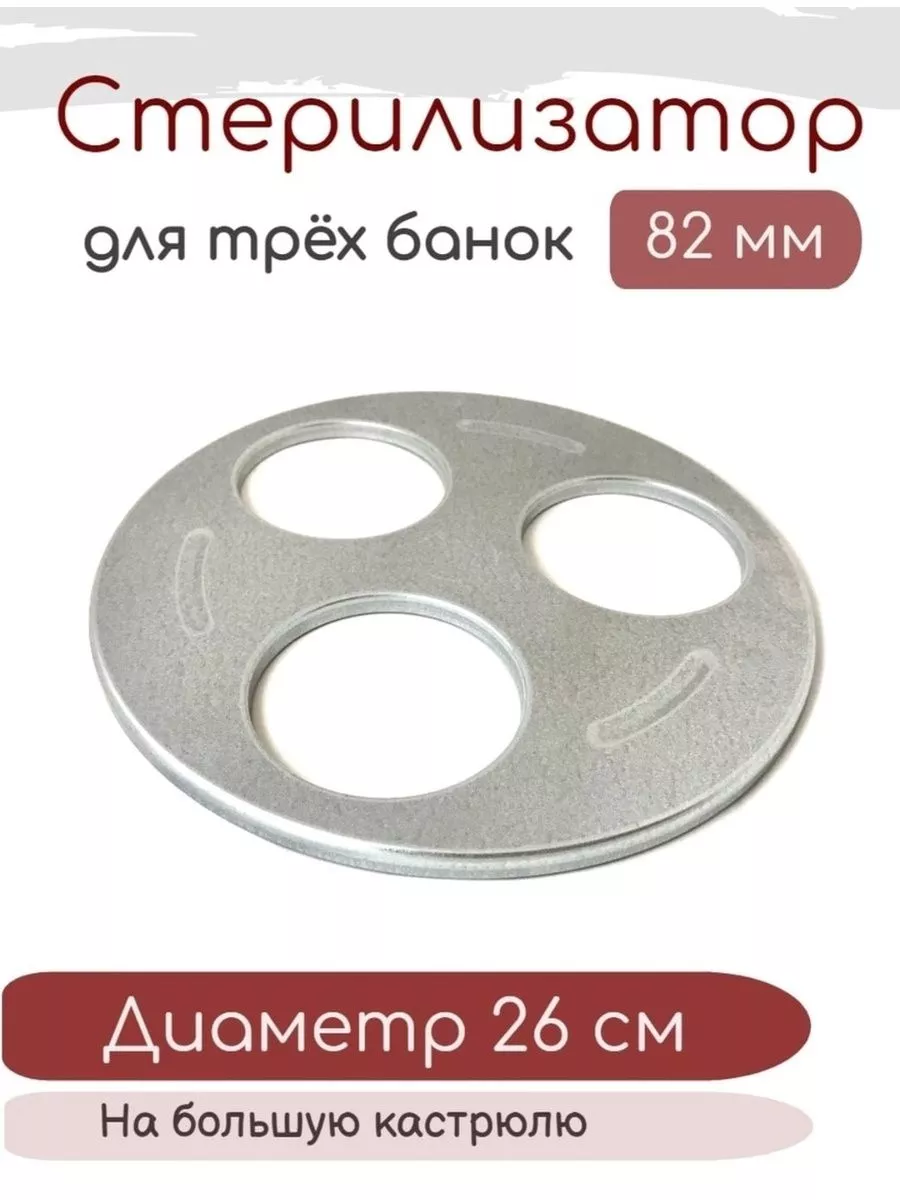 Стерилизатор для банок тройной 26см Магазин у дома 179031593 купить за 364  ₽ в интернет-магазине Wildberries