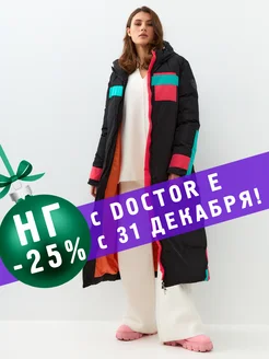 Пуховик зимний длинный с капюшоном DOCTOR E 179044444 купить за 13 999 ₽ в интернет-магазине Wildberries