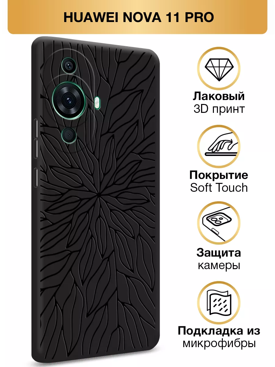 Чехол на Huawei Nova 11 Pro / Хуавей Нова 11 Про Soft Touch Huawei  179050426 купить за 284 ₽ в интернет-магазине Wildberries