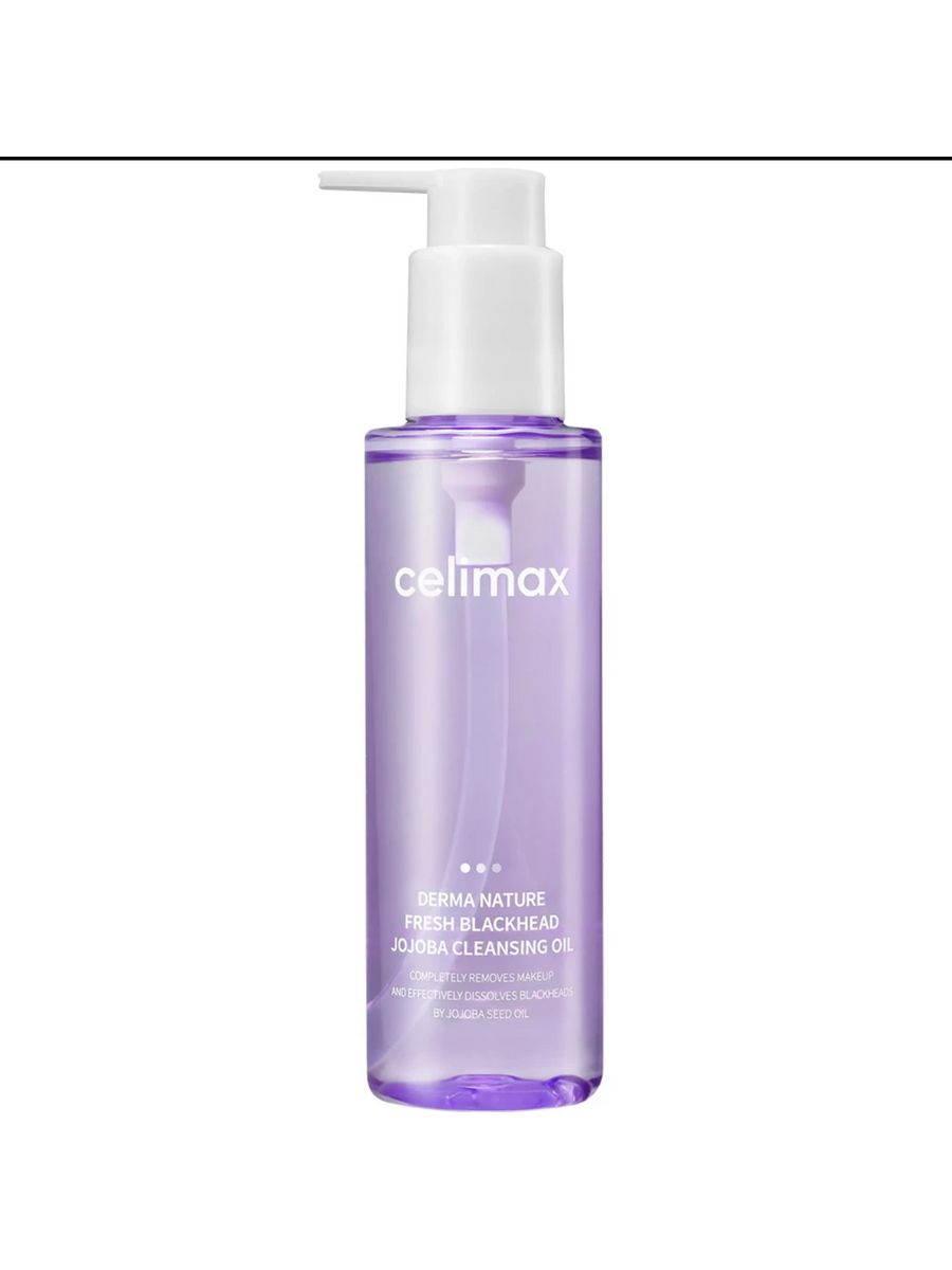 Celimax derma. Fresh Blackhead Jojoba Cleansing Oil. Celimax масло гидрофильное с жожоба - Fresh Blackhead Jojoba Cleansing Oil,20мл. Climax гидрофильное масло. Celimax.