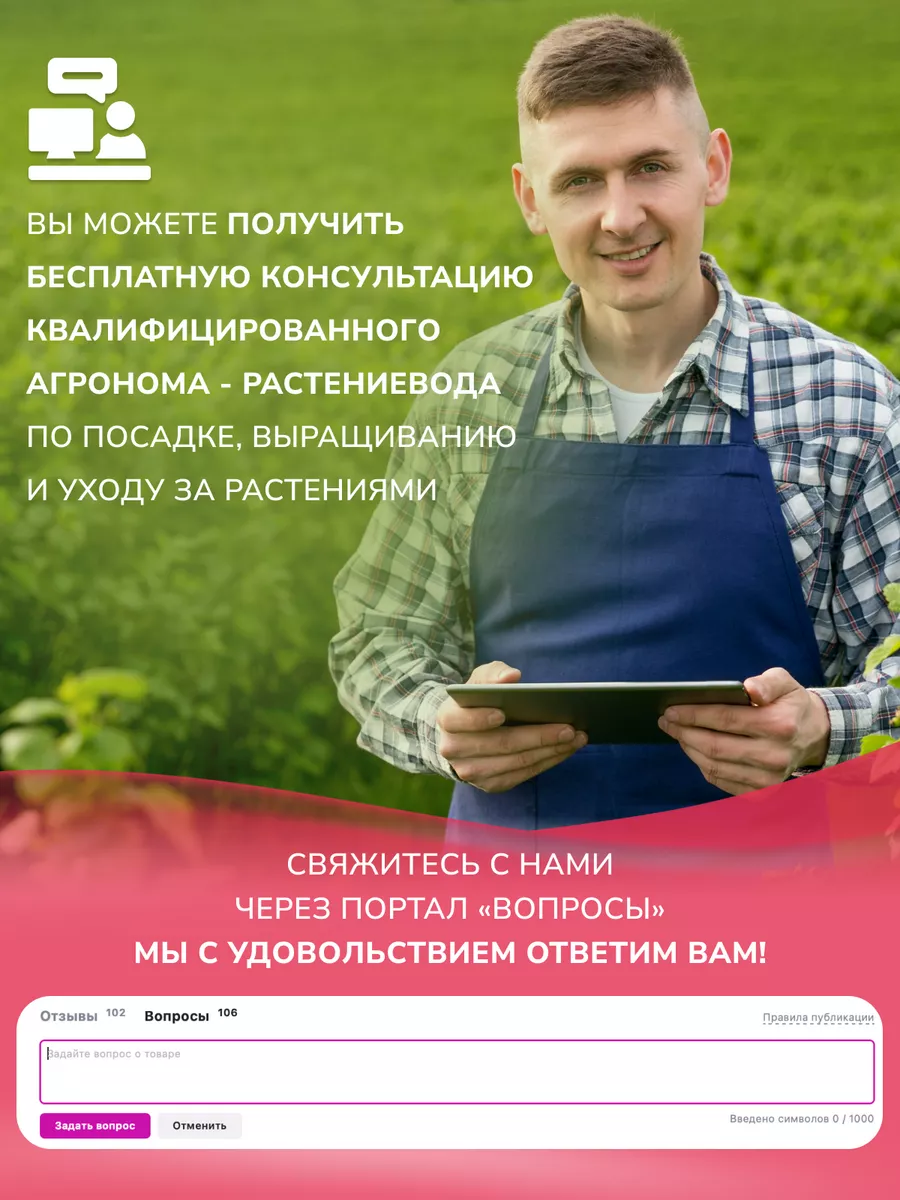 Жимолость Бакчарский великан Garden Seasons 179070364 купить в  интернет-магазине Wildberries