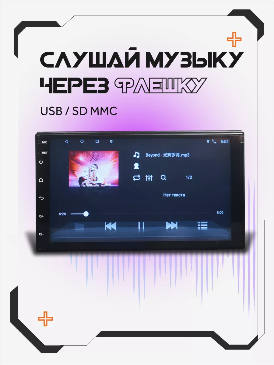 Магнитола для автомобиля Автомагнитола Андроид 2din в машину AkulaPlay  179111576 купить за 4 343 ₽ в интернет-магазине Wildberries