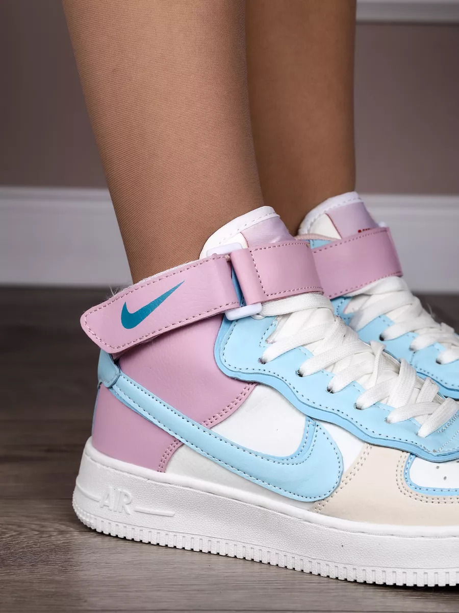 Air force high pink best sale