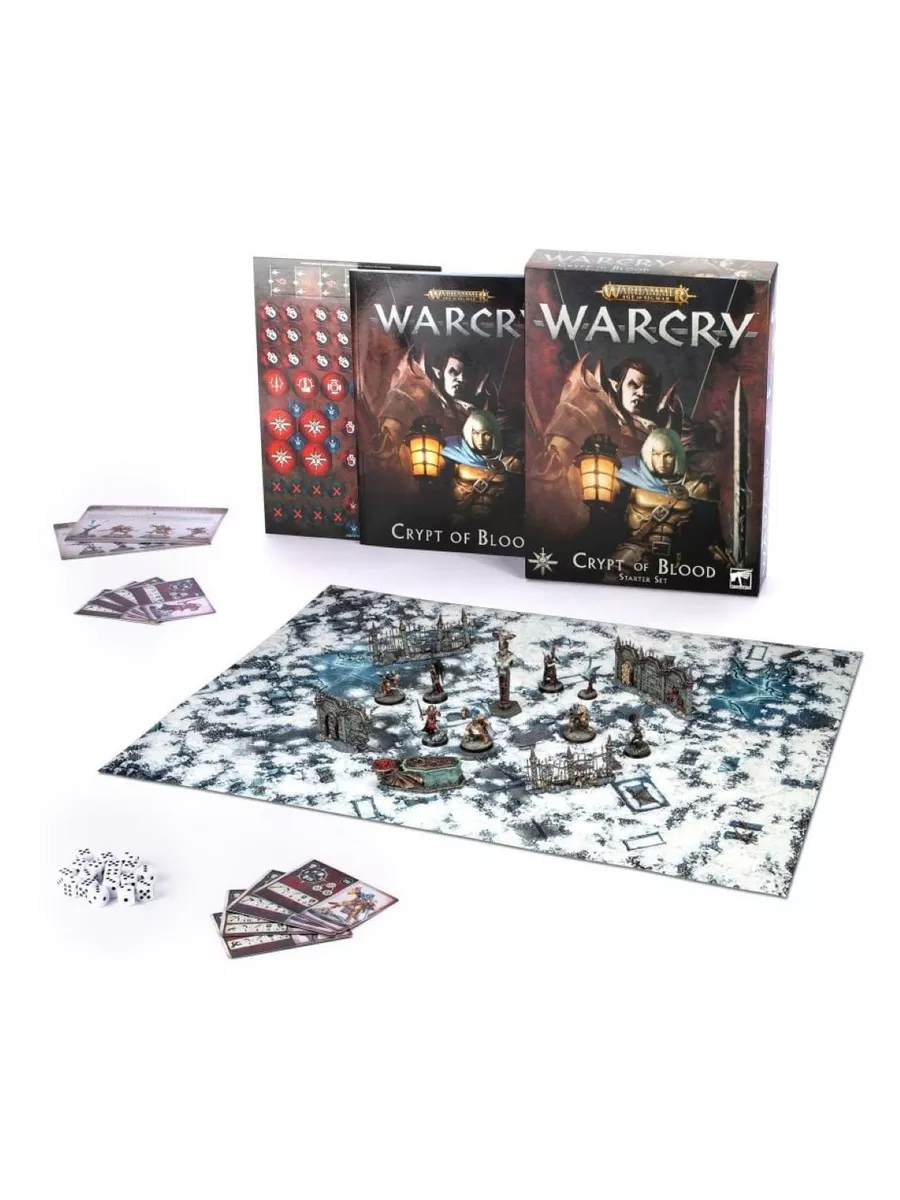 WARCRY: CRYPT OF BLOOD (ENGLISH) Games Workshop 179142524 купить за 13 833  ₽ в интернет-магазине Wildberries