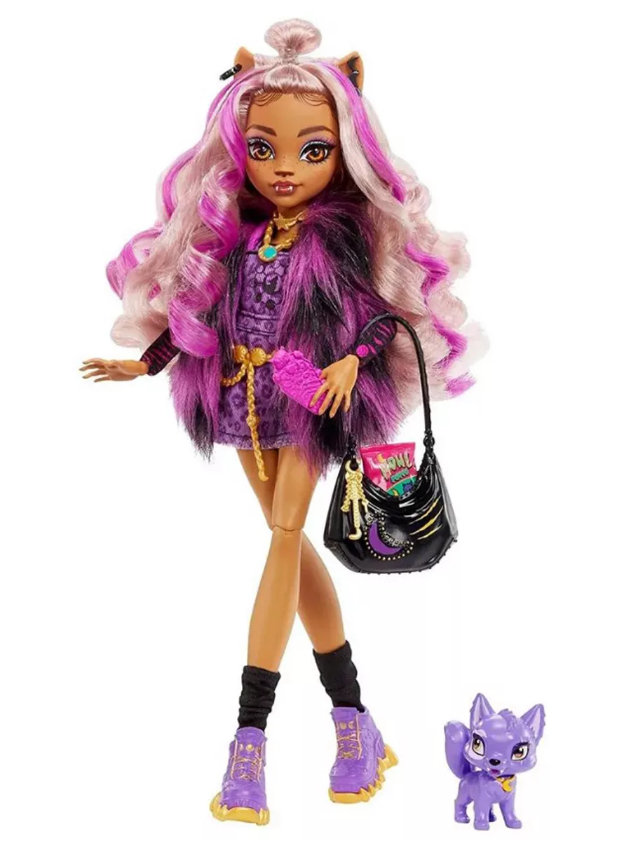 Кукла Монстер Хай Клодин Вульф HHK52 Monster High 179179142 купить за 4 410  ₽ в интернет-магазине Wildberries