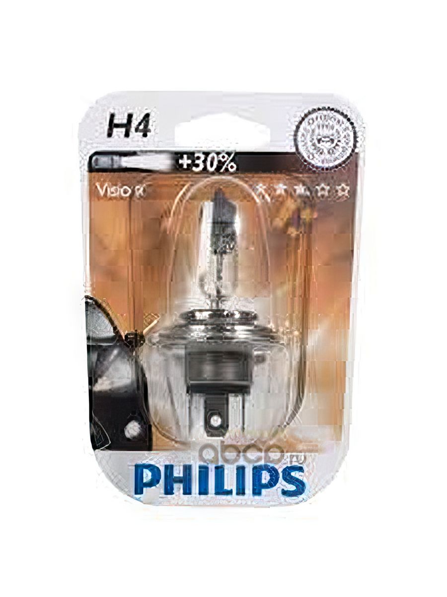 Филипс ближний свет. Лампа h4 12v 60/55w p43t-38 c1 +30% Vision. Лампочки в блистере. H4 p43t-38 12v Optima IZOOM. Автолампа Philips 12342prb1.