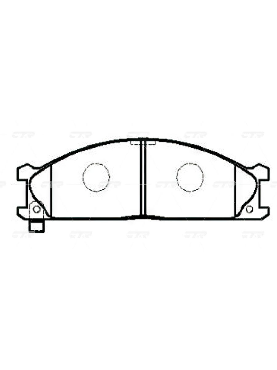 Колодки передние ниссан санни. CTR Ckn-24. Ckn-27. Ckn-51. Ckn-26.