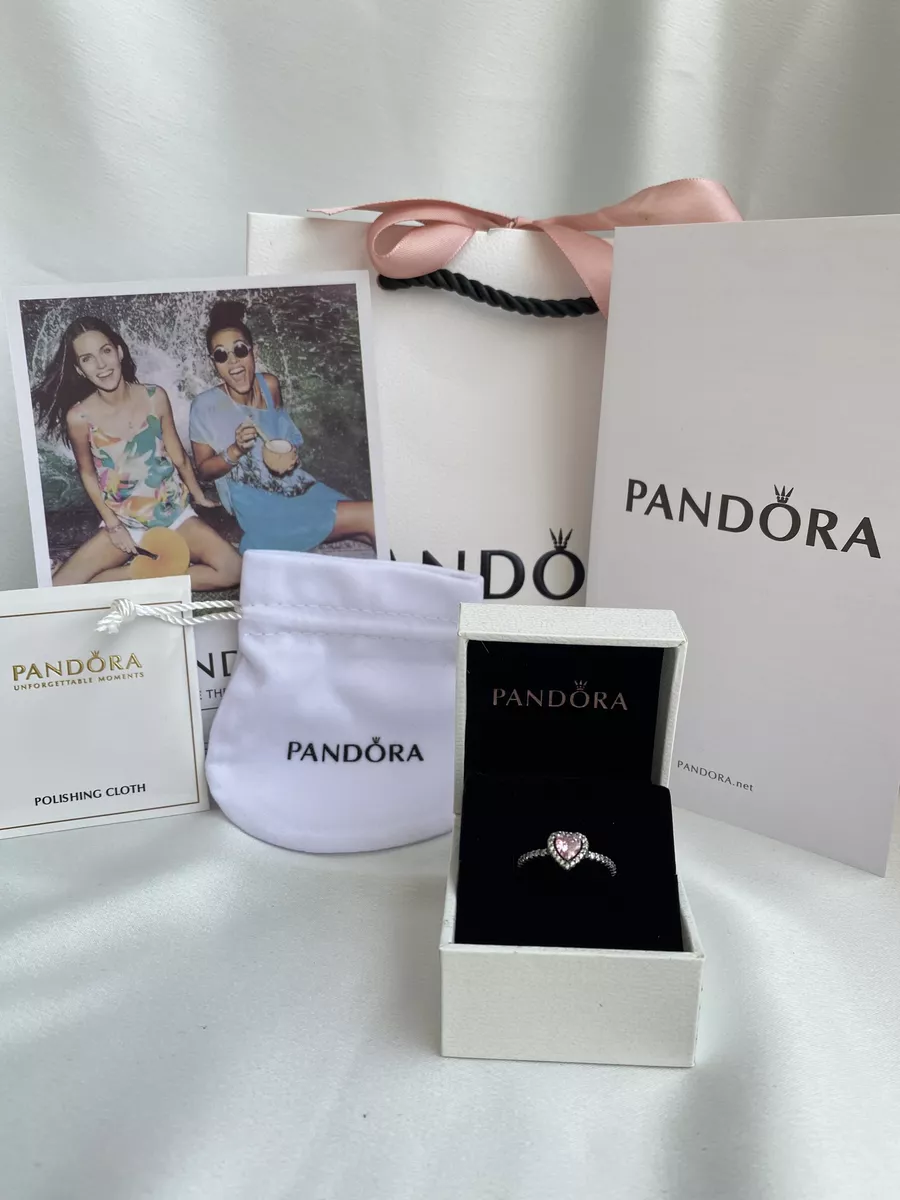 Кольцо Розовое сердце из серебра PANDORA 179261207 купить за 1 018 ₽ в  интернет-магазине Wildberries