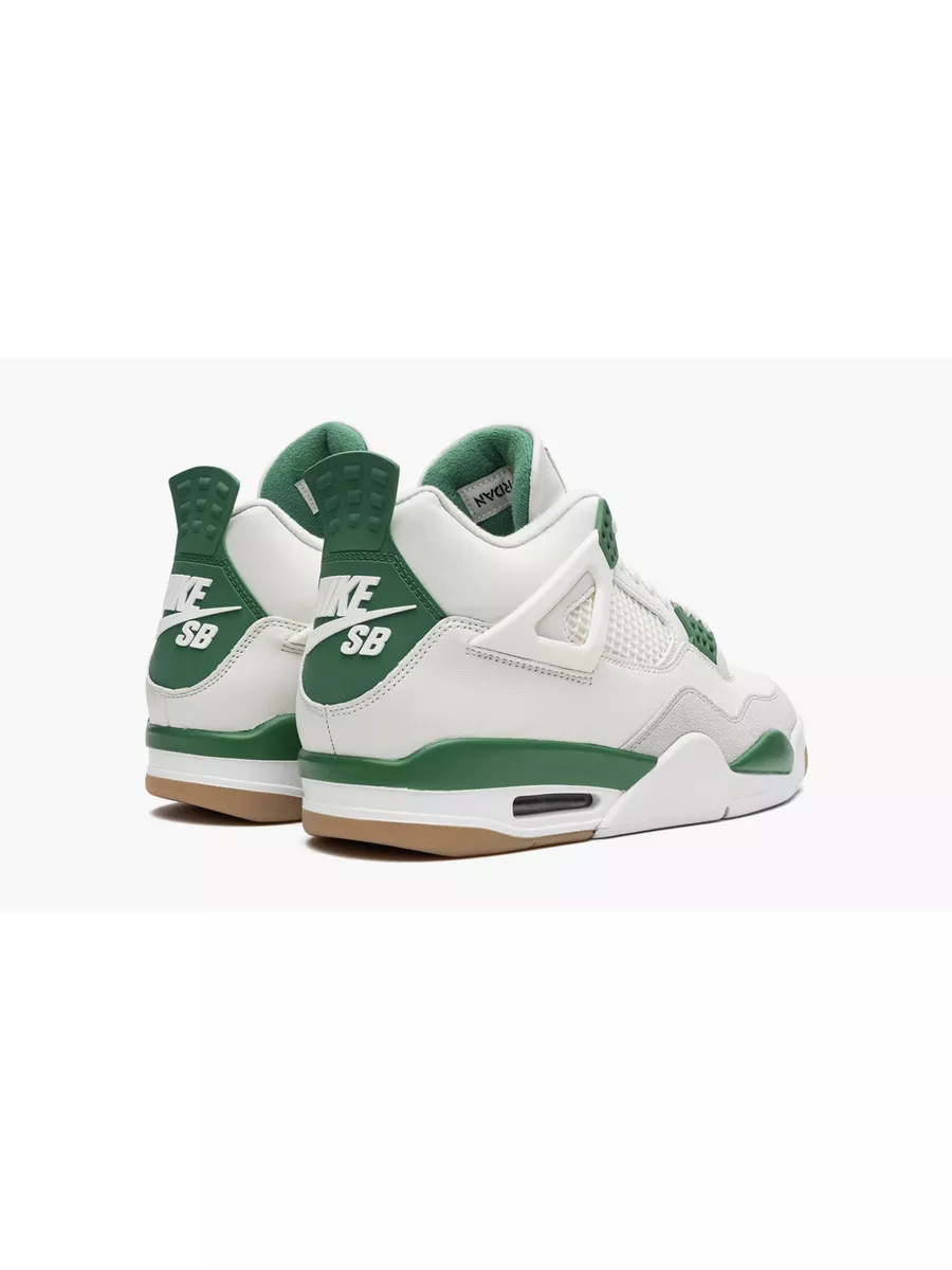 jordan 4 green white