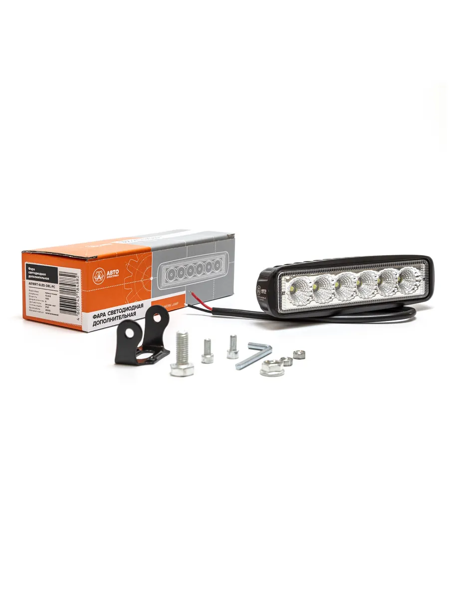 Фара LED дополнительная, 12 24В AE18RT6LEDDRLPC