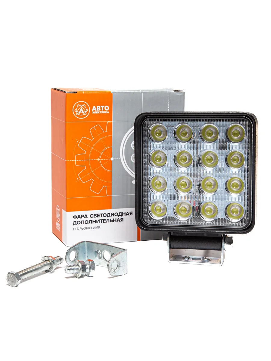 Фара LED дополнительная, 12 24В, 16LED AE48S16LED55PC