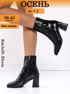 Ботильоны демисезонные EmileDi Shoes 179357478 купить за 2 905 ₽ в интернет-магазине Wildberries