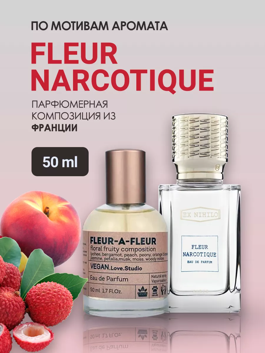 Духи по мотивам Fleur Narcotique, 50 мл Delta PARFUM 179357515 купить за  438 ₽ в интернет-магазине Wildberries