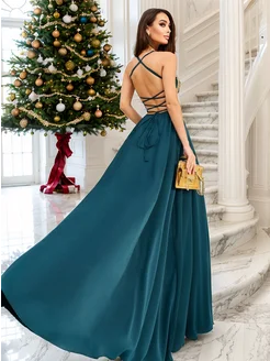 Вечернее платье в пол нарядное длинное Wish to Wear 179362737 купить за 9 750 ₽ в интернет-магазине Wildberries